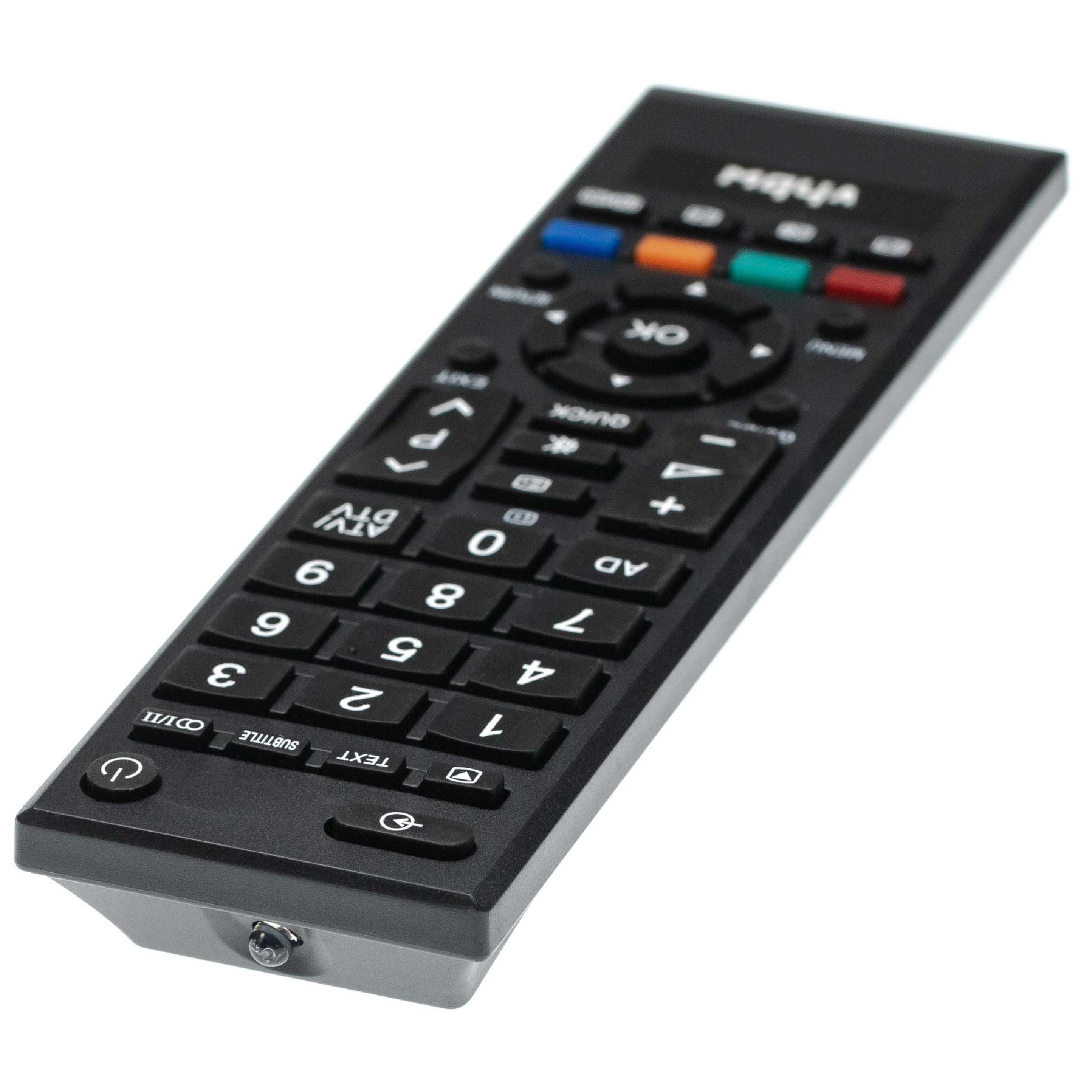 Vhbw Télécommande compatible pour Toshiba 40LV665D, 40LV665DB, 40LV675D,  40LV685D, 40LV703, 40LV703G télévision, TV - télécommande de rechange