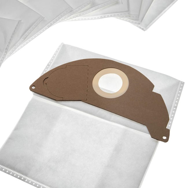 vhbw 20x sacs remplacement pour Kärcher 6.904-322.0 pour aspirateur -  papier, marron