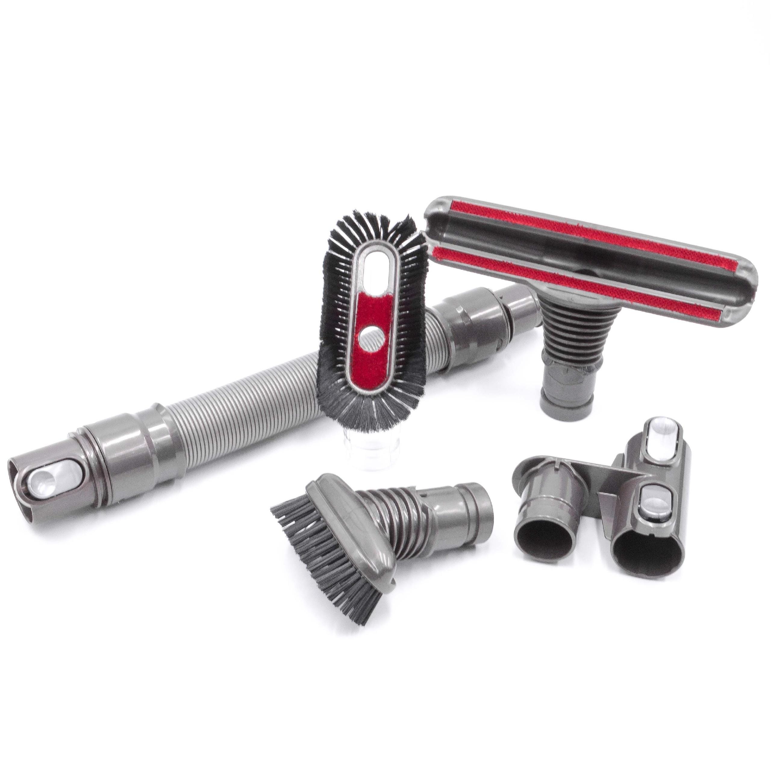 Vhbw Set di accessori compatibile con aspirapolvere senza fili Dyson -  bocchetta, spazzola, adattatore, supporto