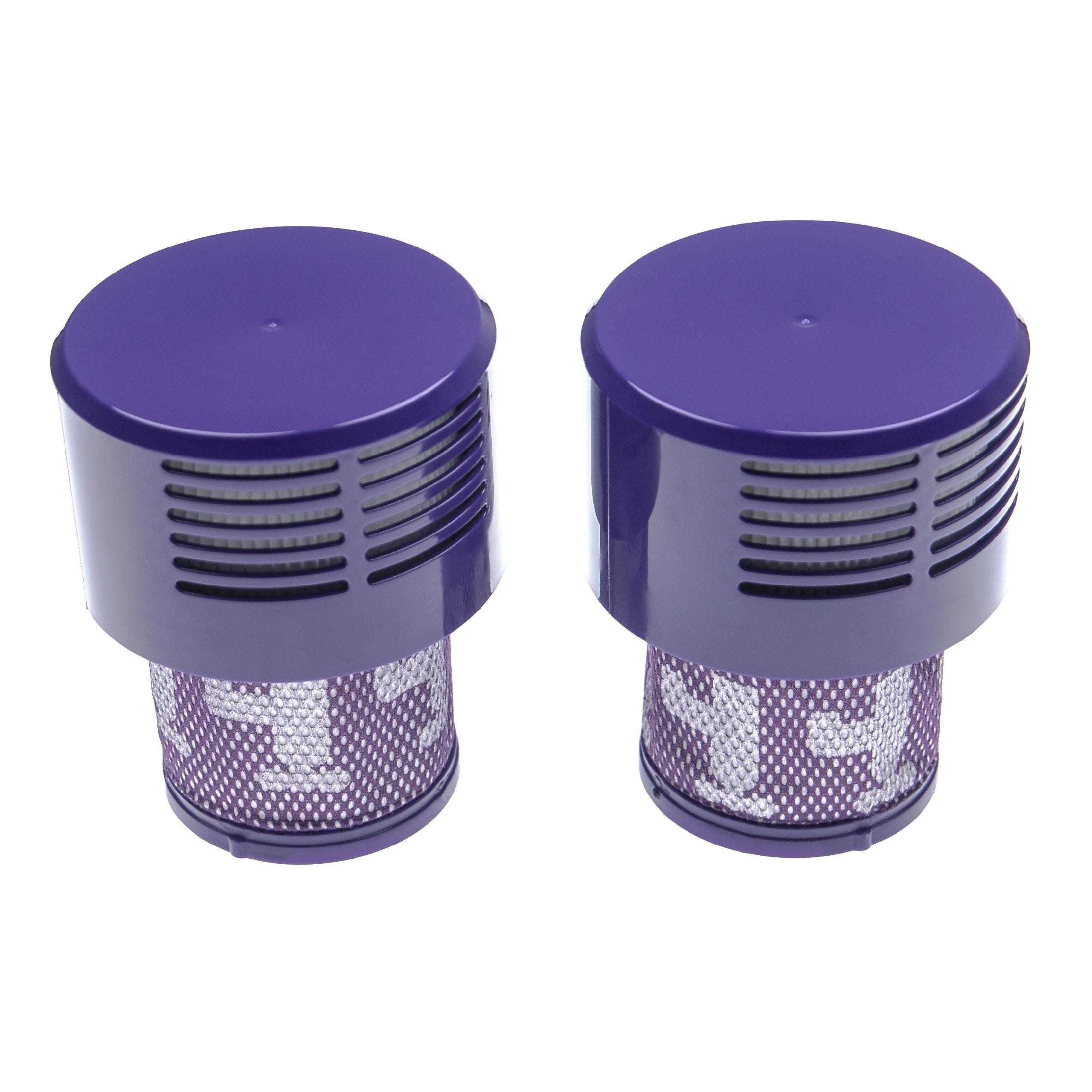 Vhbw Kit de 2x Filtres d'aspirateur compatible avec Dyson V11 Outsize, V15  Detect Absolute aspirateur sans-fil - Filtre anti-saleté
