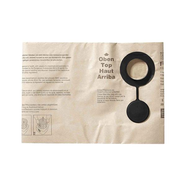 D401K - 8 Sacchetti Filtro Carta Per Aspirapolvere Diesse 85, Terraclean Diesse 85, PAB001