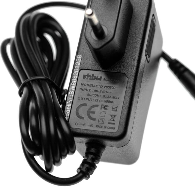 Vhbw Chargeur alimentation compatible avec Bosch Athlet BCH85N aspirateur  portable aspirateur à main
