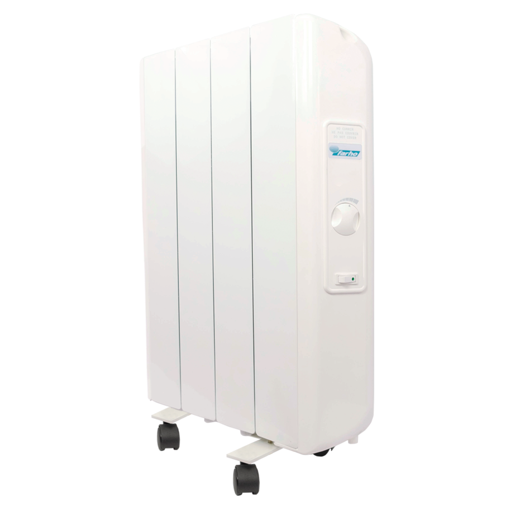 Airelec Duplex Radiatore A Inerzia Secca 1500W – Basso, Colore Bianco, Programmabile, Classe 2, IP24 - 3