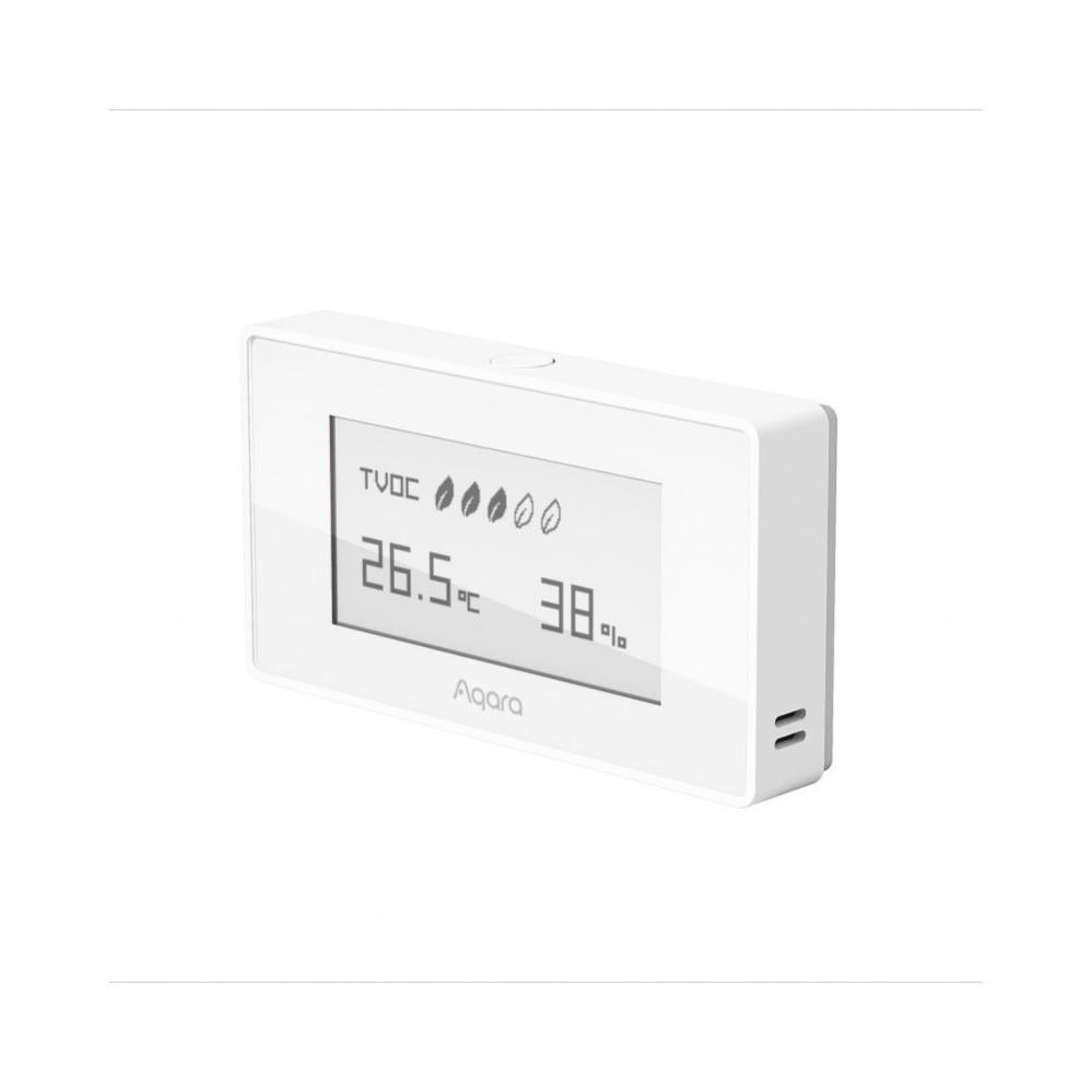 Compasty Zigbee Tuya 3.0 Monitor Della Qualità 'Aria Air Housekeeper 5 nel 1 Sensore di Rilevamento 'Umidità Della Temperatura di Formaldeide VOC Co2