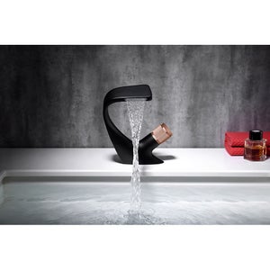 Mitigeur lavabo noir -Achat mitigeur design pour vasque ou lavabo noir -  Planetebain
