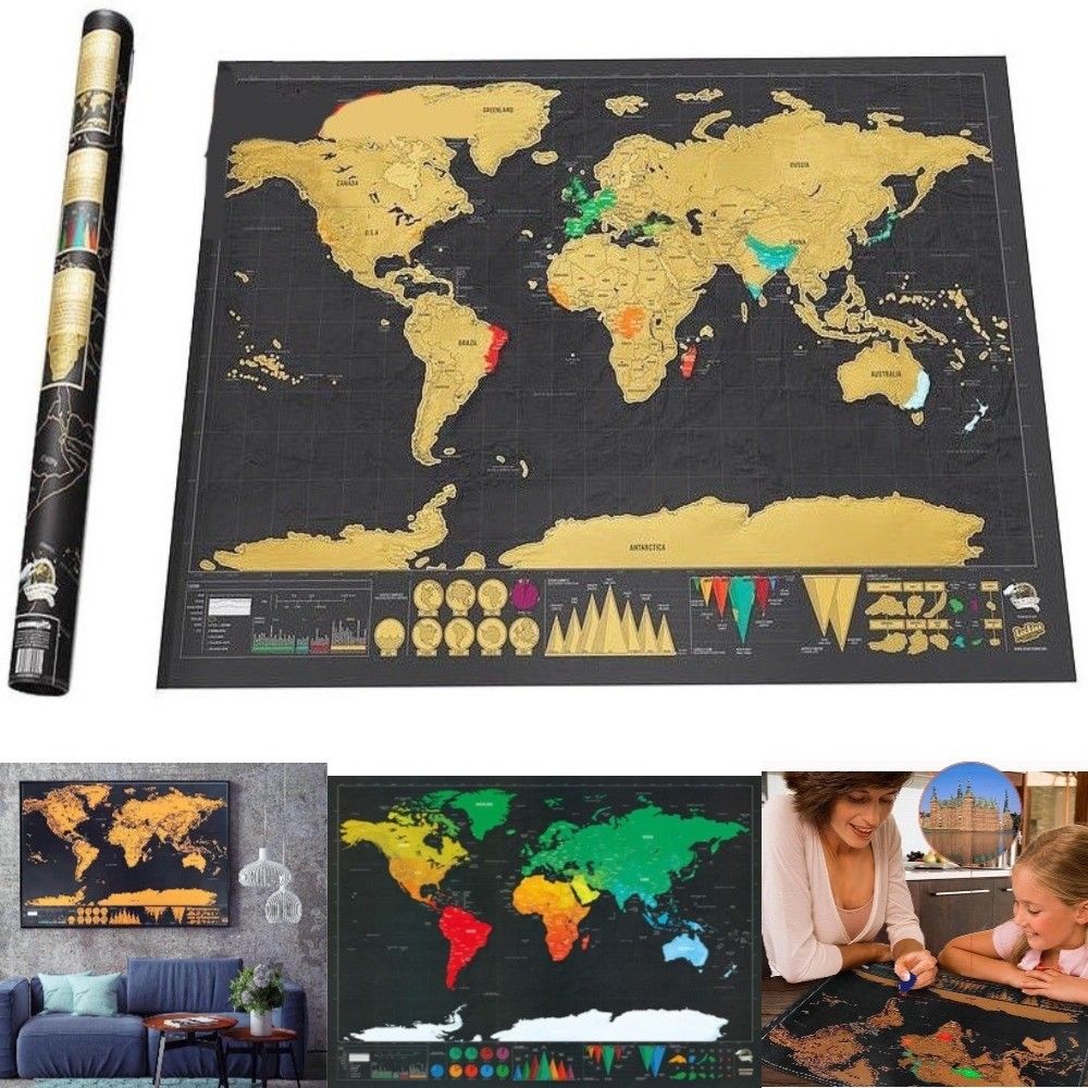 Mappa del mondo da grattare, Special Edition