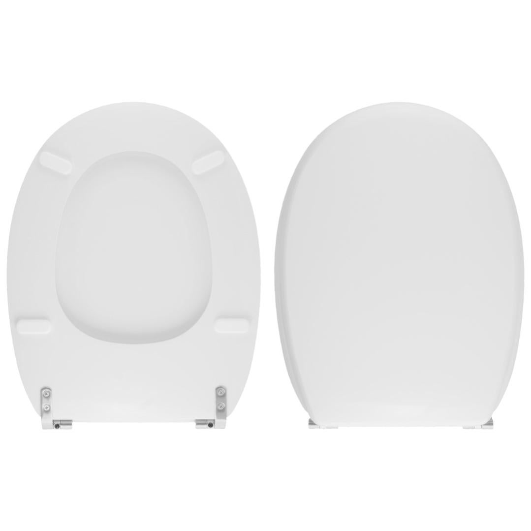 Copriwater Catalano TISSI Bianco Con Assale Cromato - Sedile WC Completo - Foto 5