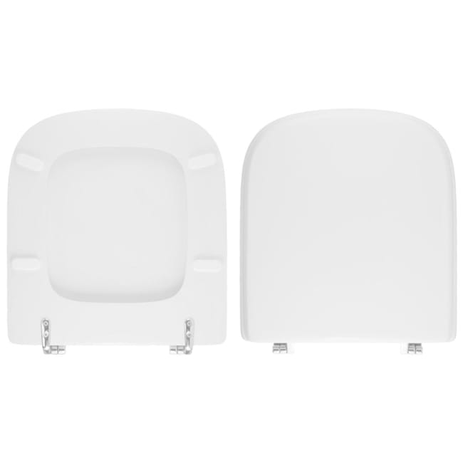 Copriwater SINUA AXA In Poliestere Laccato - Bianco Lucido, Design Moderno Per Bagno - Foto 3