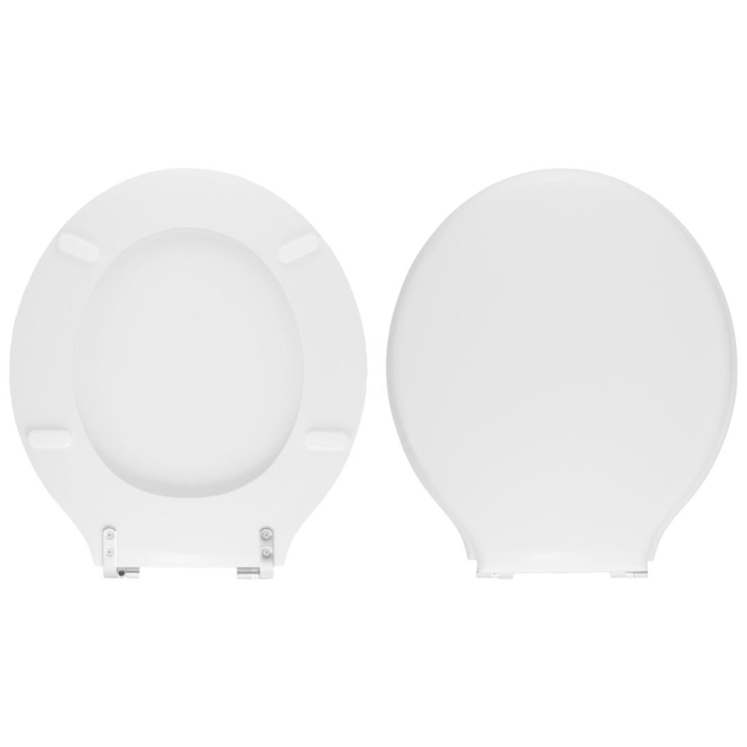 Copriwater Ideal Standard Velara Compatibile: Hydro Home In Legno Rivestito, Bianco, MADE IN ITALY - 2