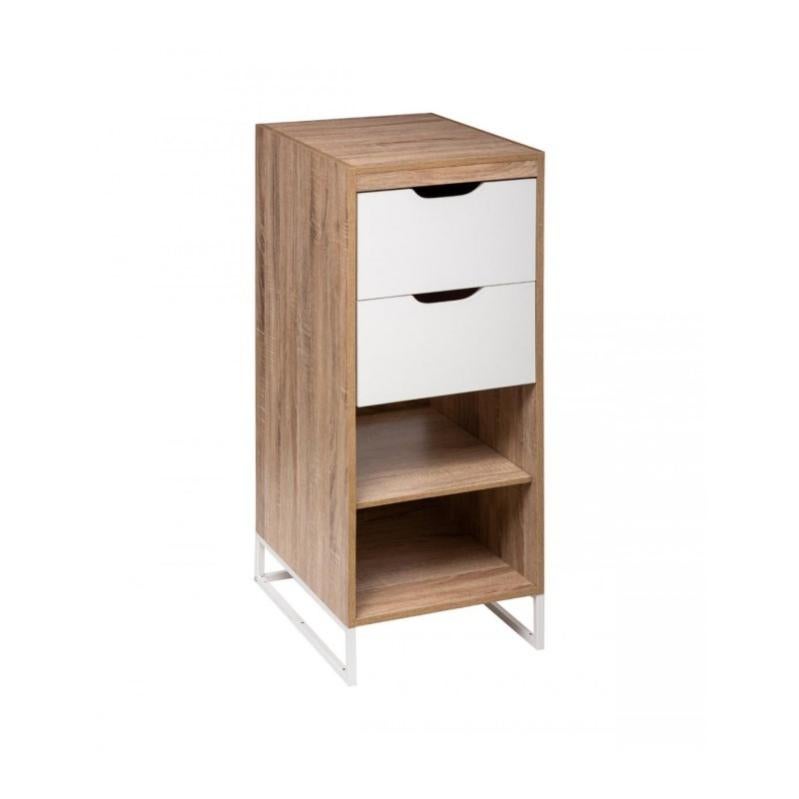 Scaffale Portaoggetti Bagno 4 Ripiani In Plastica PP Bianca - Aperto, Multiuso, Con Fori Drenanti - Per Cucina, Soggiorno E Lavanderia