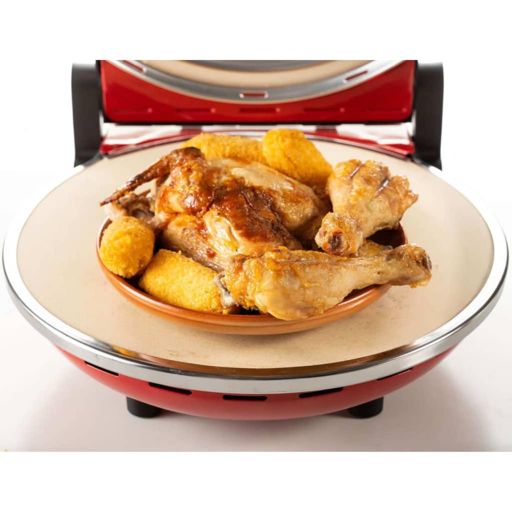 Ariete Forno Pizza Party Da Gennaro 1200 W Rosso e Nero | Leroy Merlin