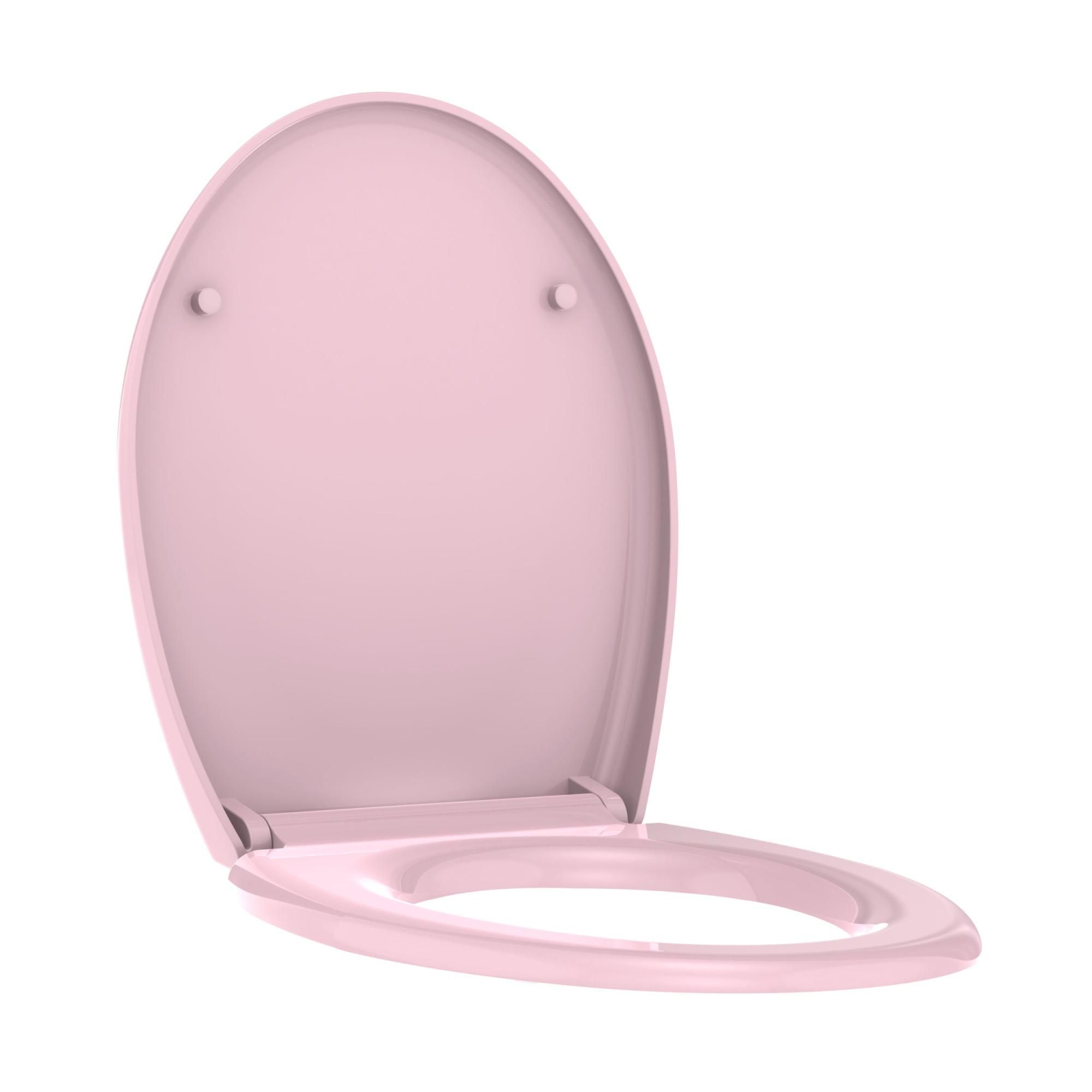 Abattant wc top rose gold