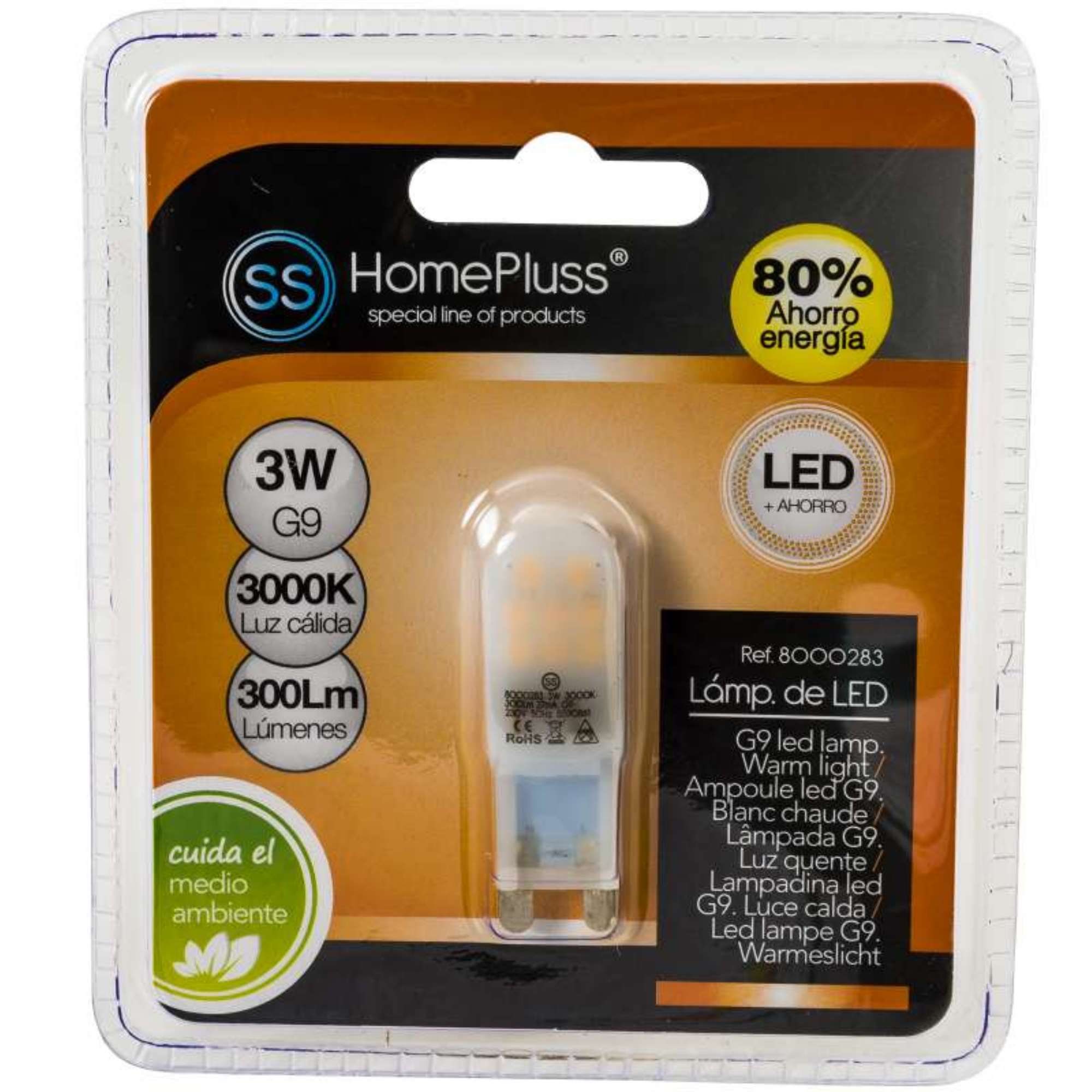 Ampoule LED G9, 6pcs Petite Ampoule Blanche Chaude Et Douce Pour
