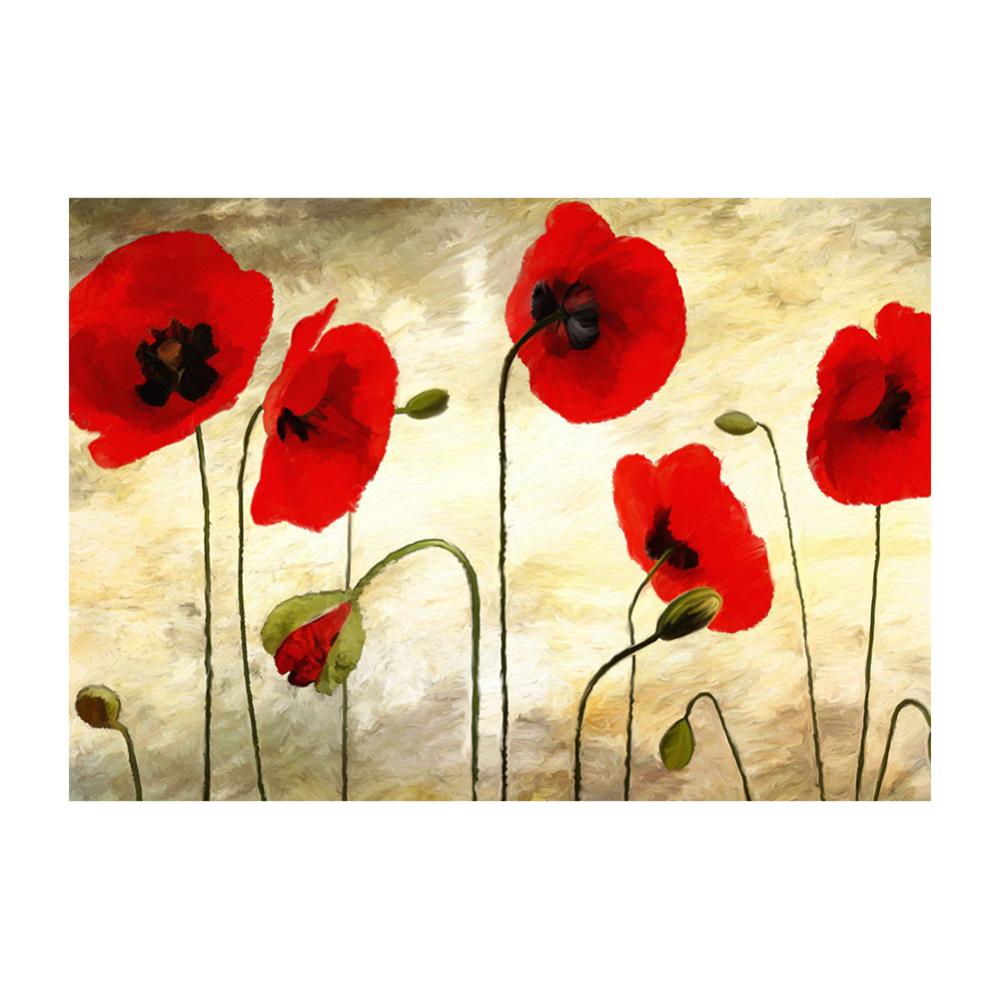Coquelicots Papiers peints pour cuisine acheter chez Uwalls avec livraison au nada