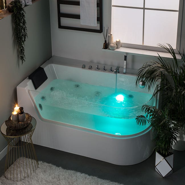 Lumière LED relaxante pour baignoire