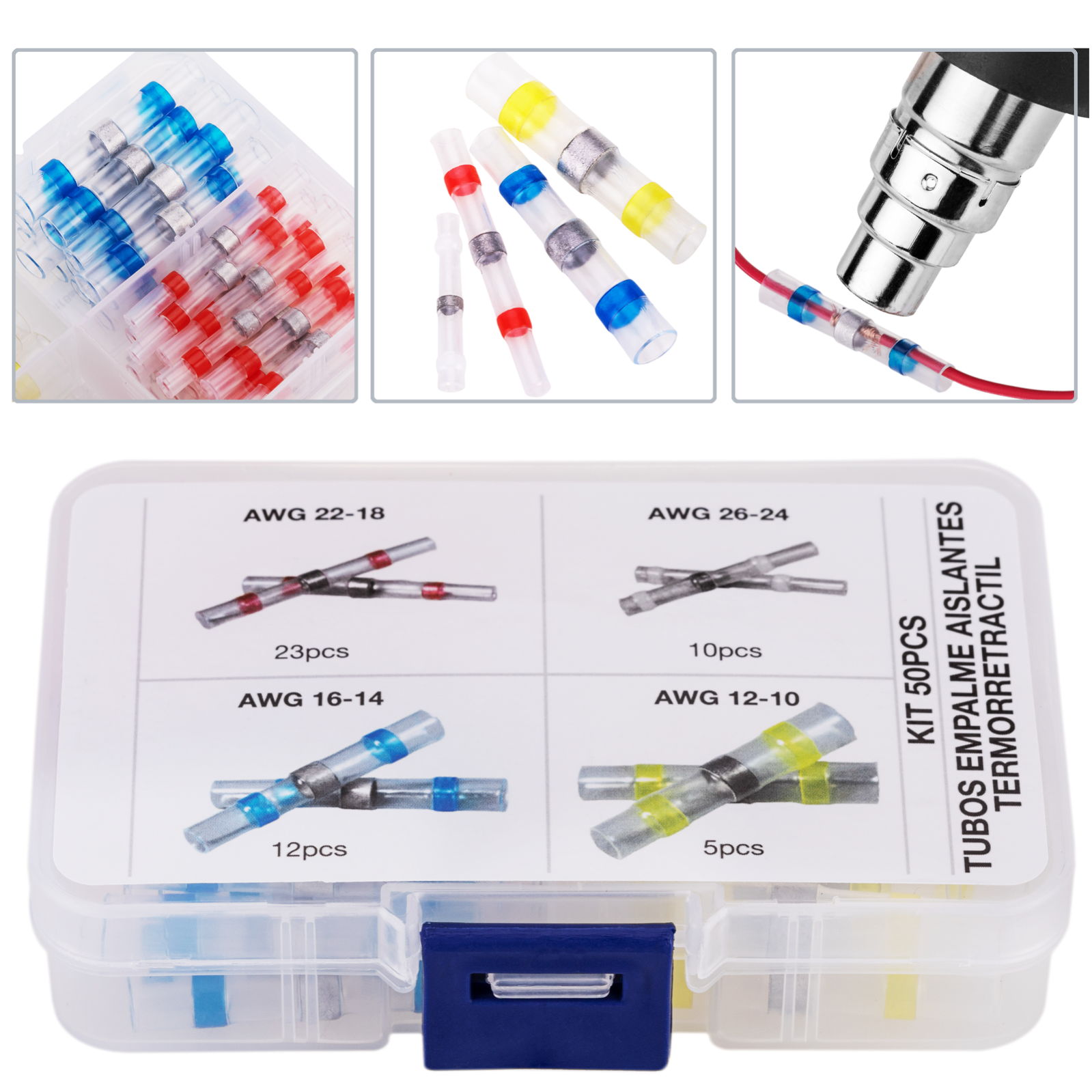 Pack tubos de empalme termoretractil con | Leroy Merlin