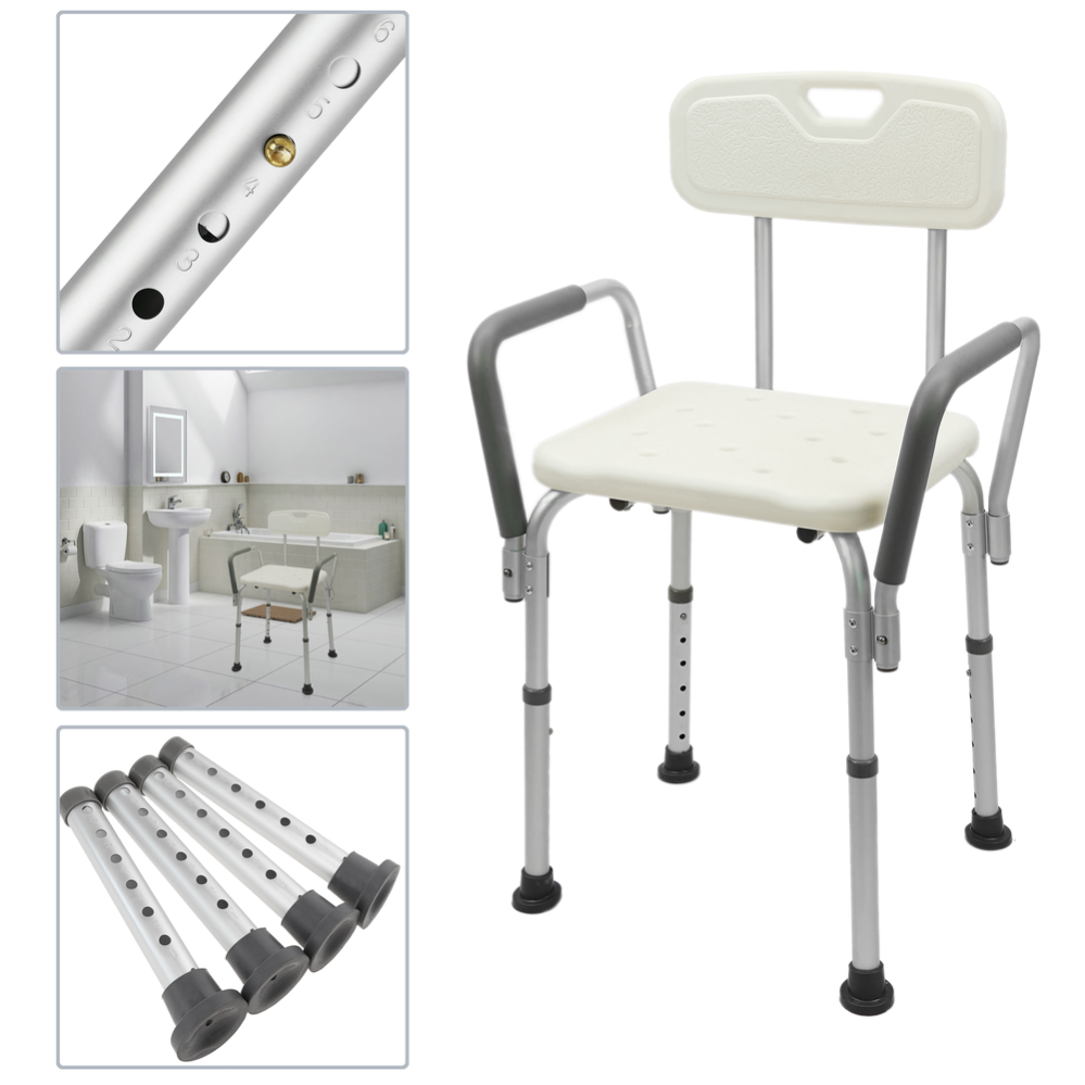 Chaise De Douche Réglable En Hauteur De L