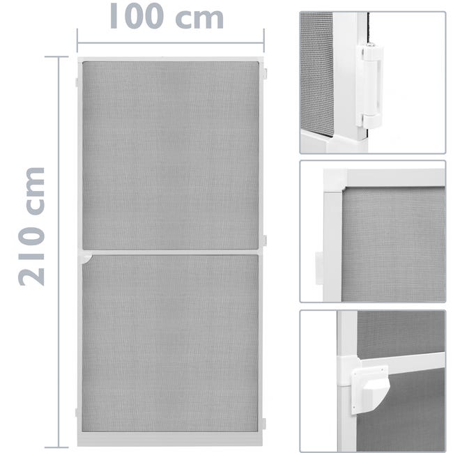 Mosquitera de aluminio para ventana 100 x 120 cm