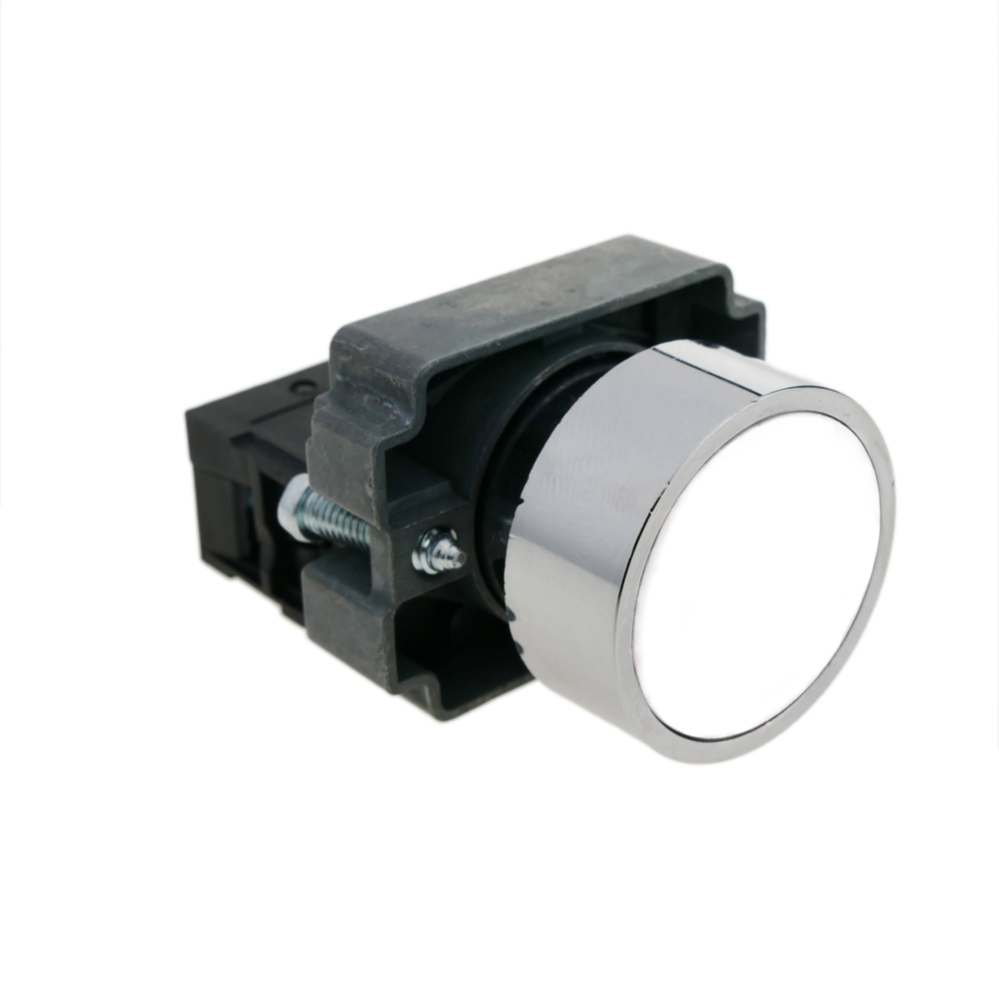 Voyant Voltmètre 50-400V Blanc - Pour Coffret électrique - Percage 22mm - Neuf