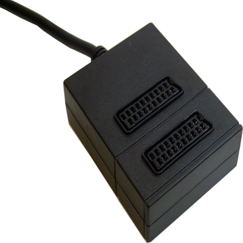 Valueline VLVP31045B20 Câble PÉRITEL Plat Avec Adaptateur PÉRITEL Mâle