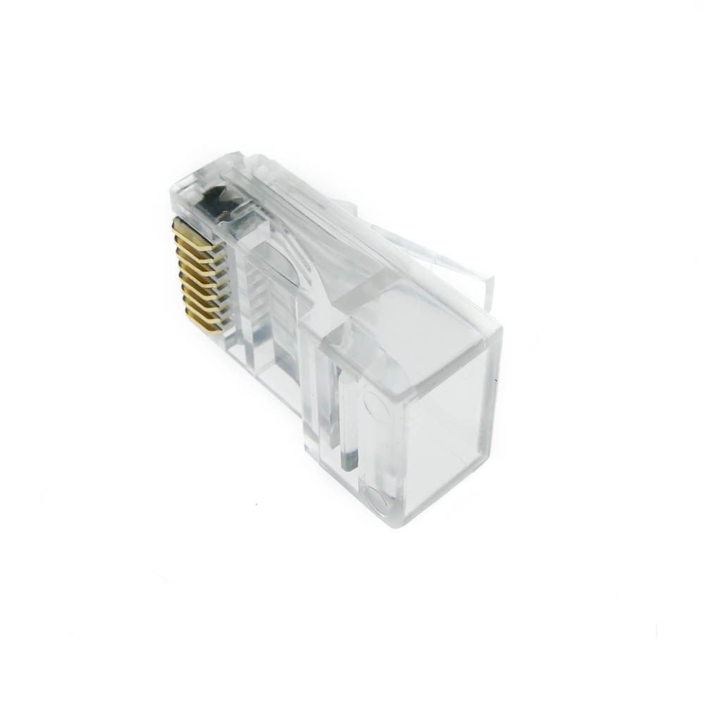 Connecteur UTP Cat.6 RJ45 mâle sertir le câble 100-pack - 2
