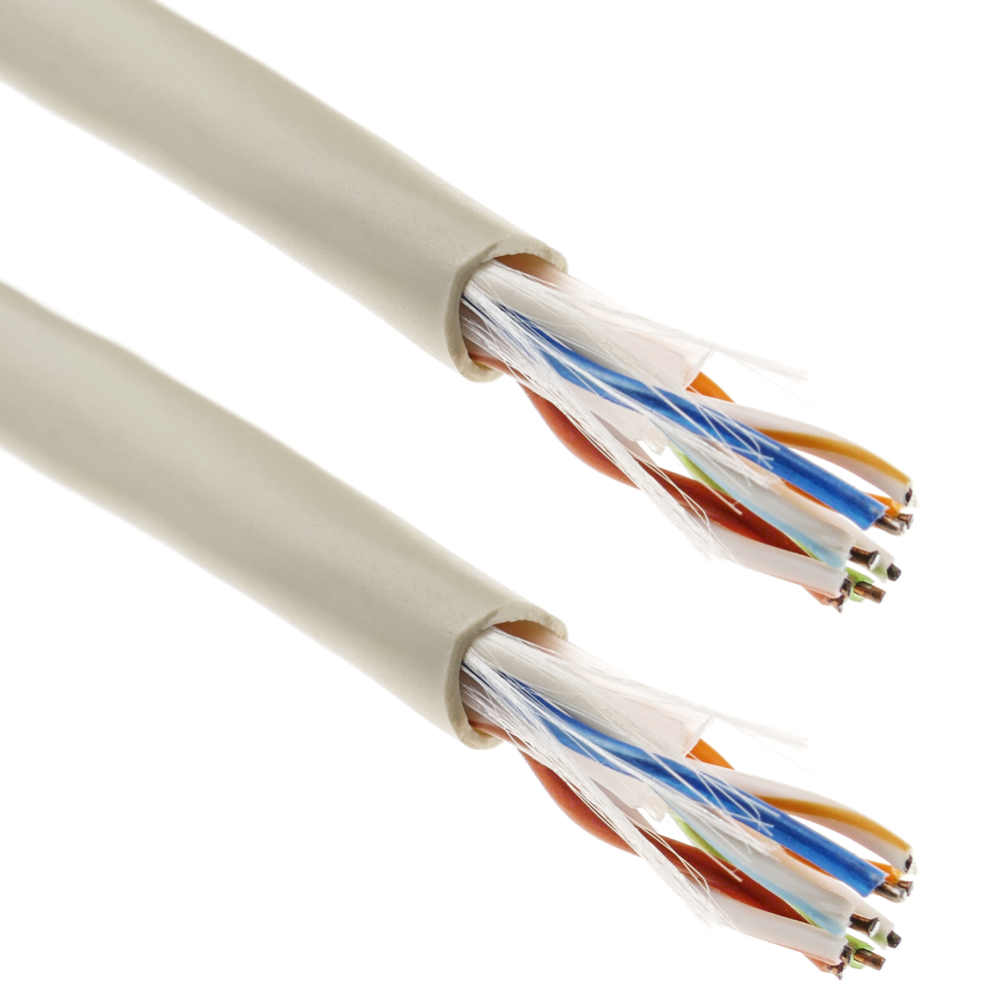 Matassa Cavo Ethernet Cat5e UTP 305m - Rame Solido 24AWG, CMR Rated, Conforme TAA, Colore Bianco - StarTech Per Reti Professionali - 3