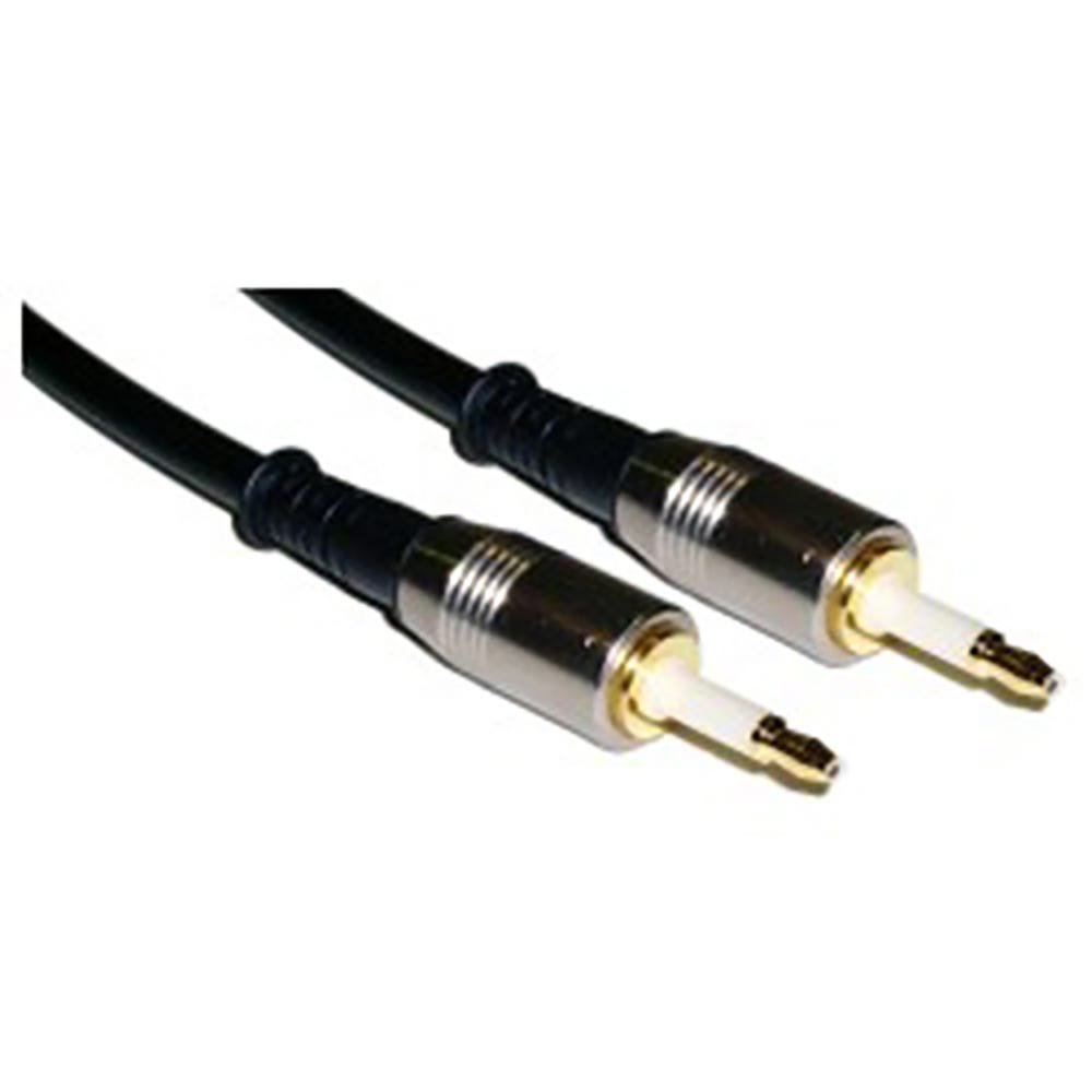 Cable audio optique en or ?