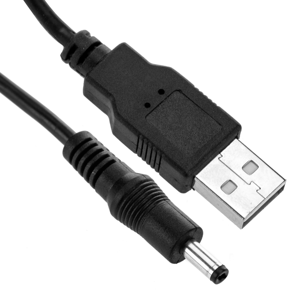Câble D'alimentation Usb Dc Universel Polarité Inversée De 3,5 Mm