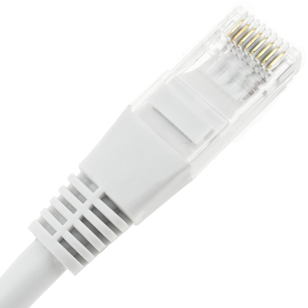Câble réseau UTP catégorie 6 ethernet 10m blanc - 4