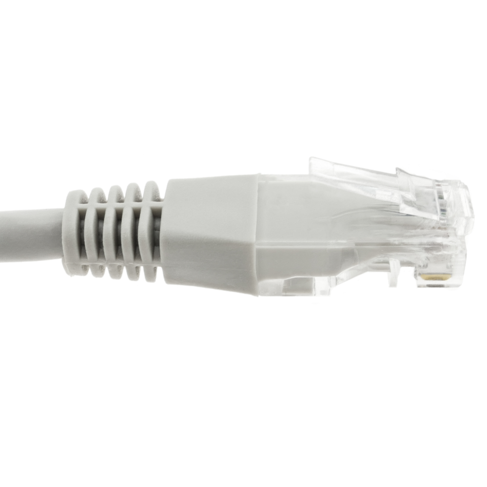 Câble réseau Ethernet UTP gris Cat.6 de 15 m - 3