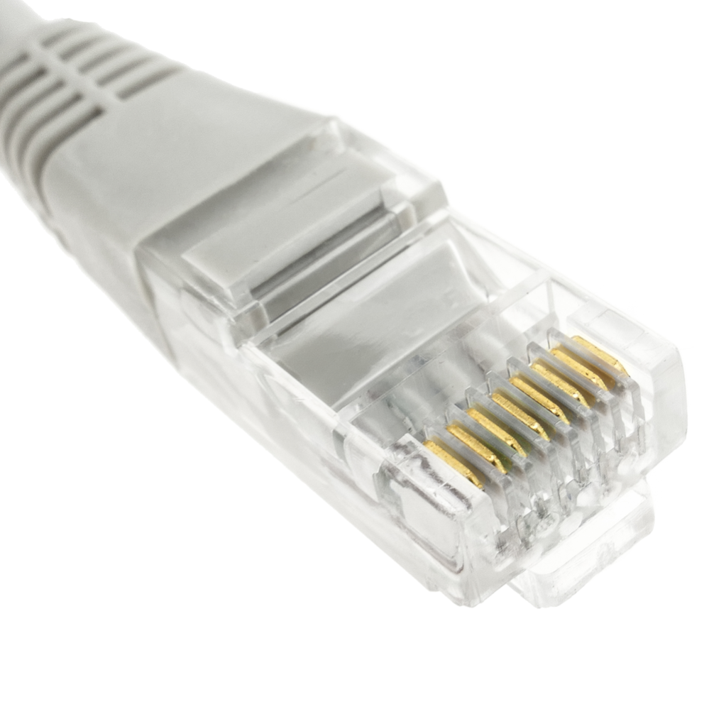 Câble réseau Ethernet UTP gris Cat.6 de 15 m - 2