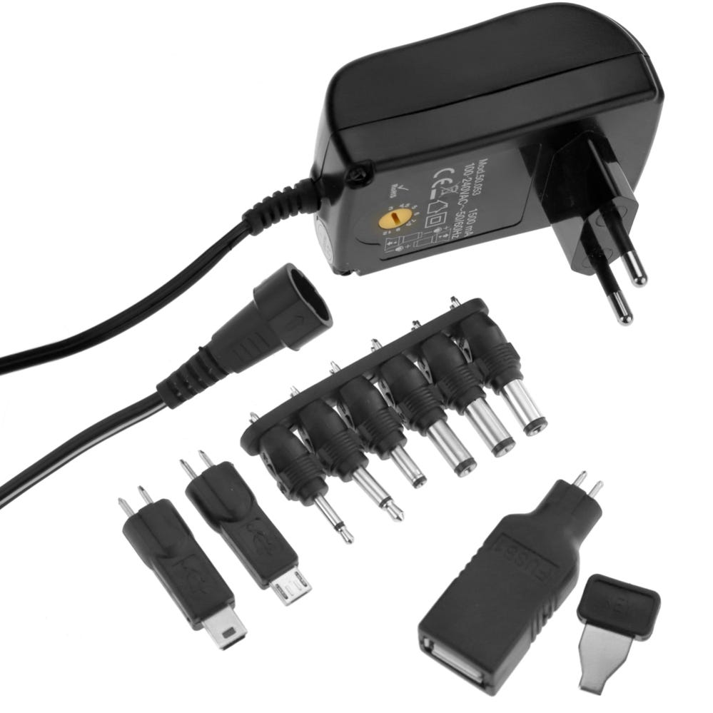 Alimentation multi tensions à découpage 5V-12V 30W GS1003 Alimentation multi tensions à découpage 5V-12V 30W GS1003