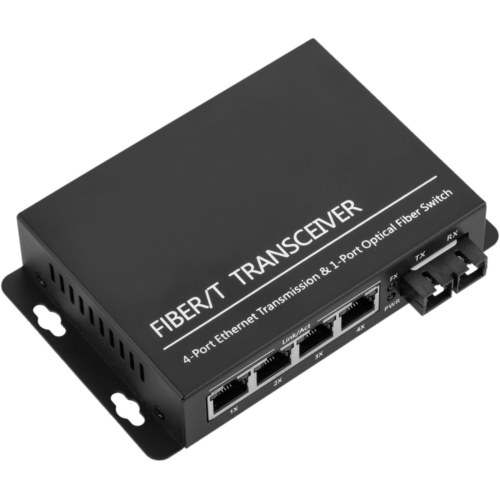 Convertisseur Fibre RJ45 PoE+ 60W IP-30 - Convertisseurs Ethernet à fibre  optique (10/100 Mb/s)