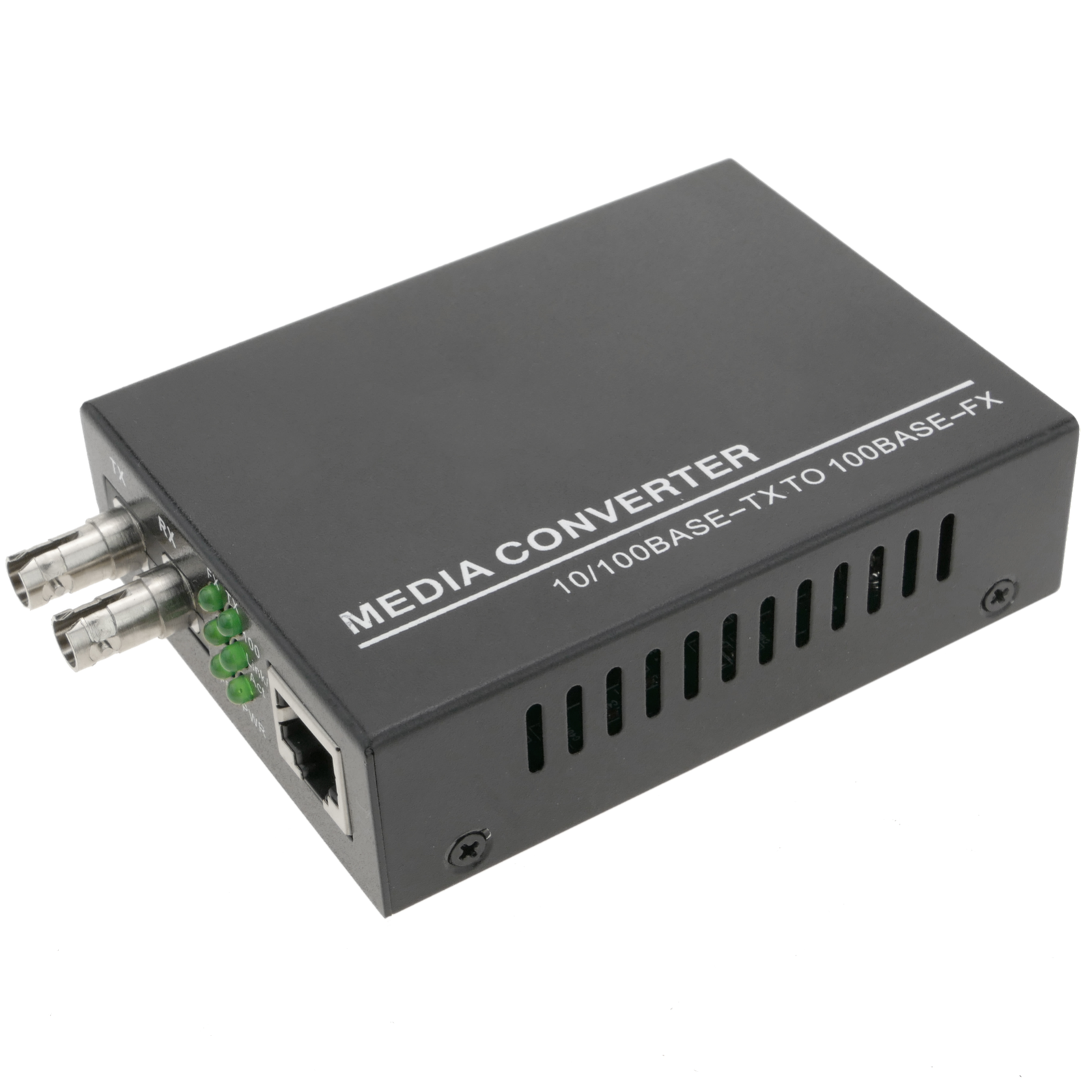 Convertisseur 100 Mbps fibre optique monomode ST duplex RJ45 à 1310nm — free download
