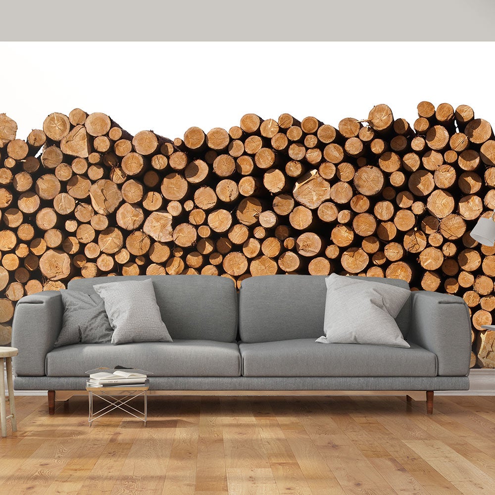 Fotomurale XXL - Logs 550x270 cm