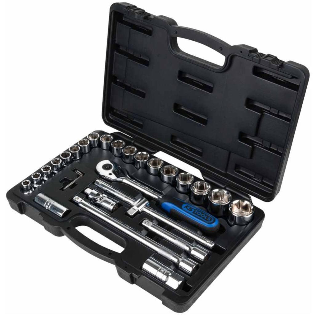 KS TOOLS Clés à Tuyauter Têtes Coudées CHROMEplus, 1/4'x5/16' ( 518.05