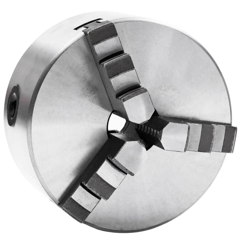 Mandrino Autocentrante M33 Per Tornio, 4 Ganasce In Acciaio 40Cr, Apertura 32-81 Mm, Con 2 Chiavi, Accessorio Tornitura