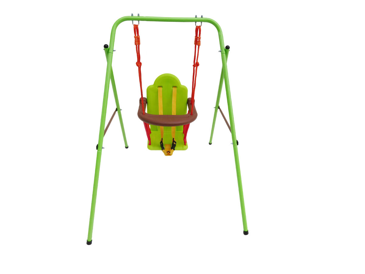 Hedstrom Altalena Pieghevole Per Bambini Con Musica - Multicolore, 119x115x110 Cm, Dai 6 Ai 36 Mesi (20kg Max)