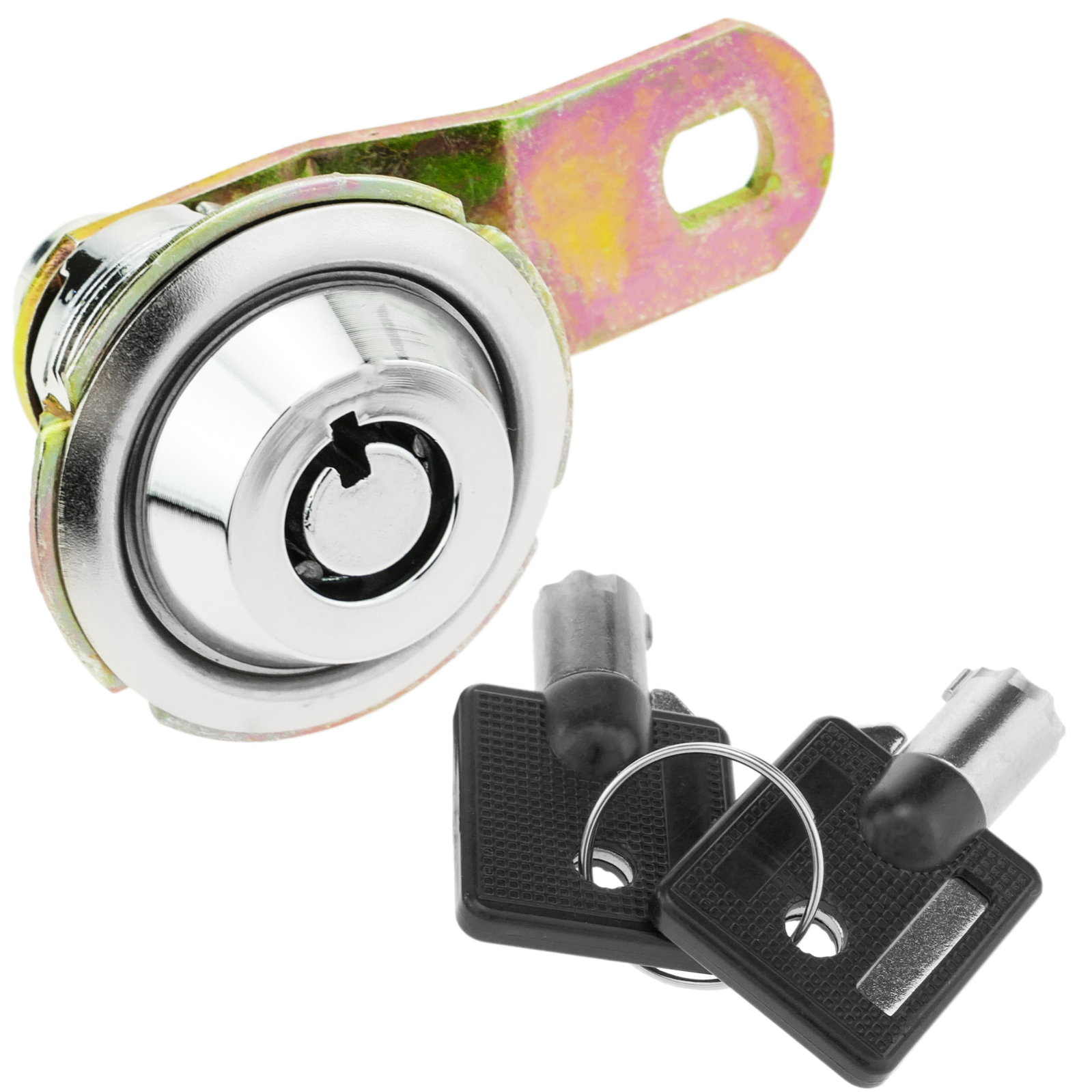 M12 Piccola Serratura A Camma Tubolare In Lega Di Zinco Per Custodia Del PC 4 Pin Mini Chiave Di Blocco A Camma Tubolare Con Coperchio In Plastica 2 Chiavi Pull 1 Pezzo - Foto 9