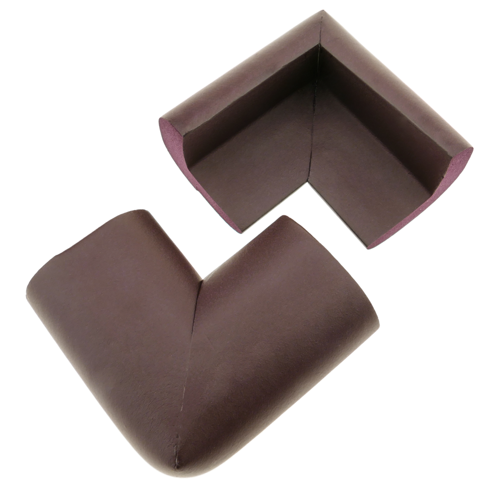 Garde De Securite Pour Enfants Pour Meubles Coins Ou Tables 4 Unites Marron Leroy Merlin