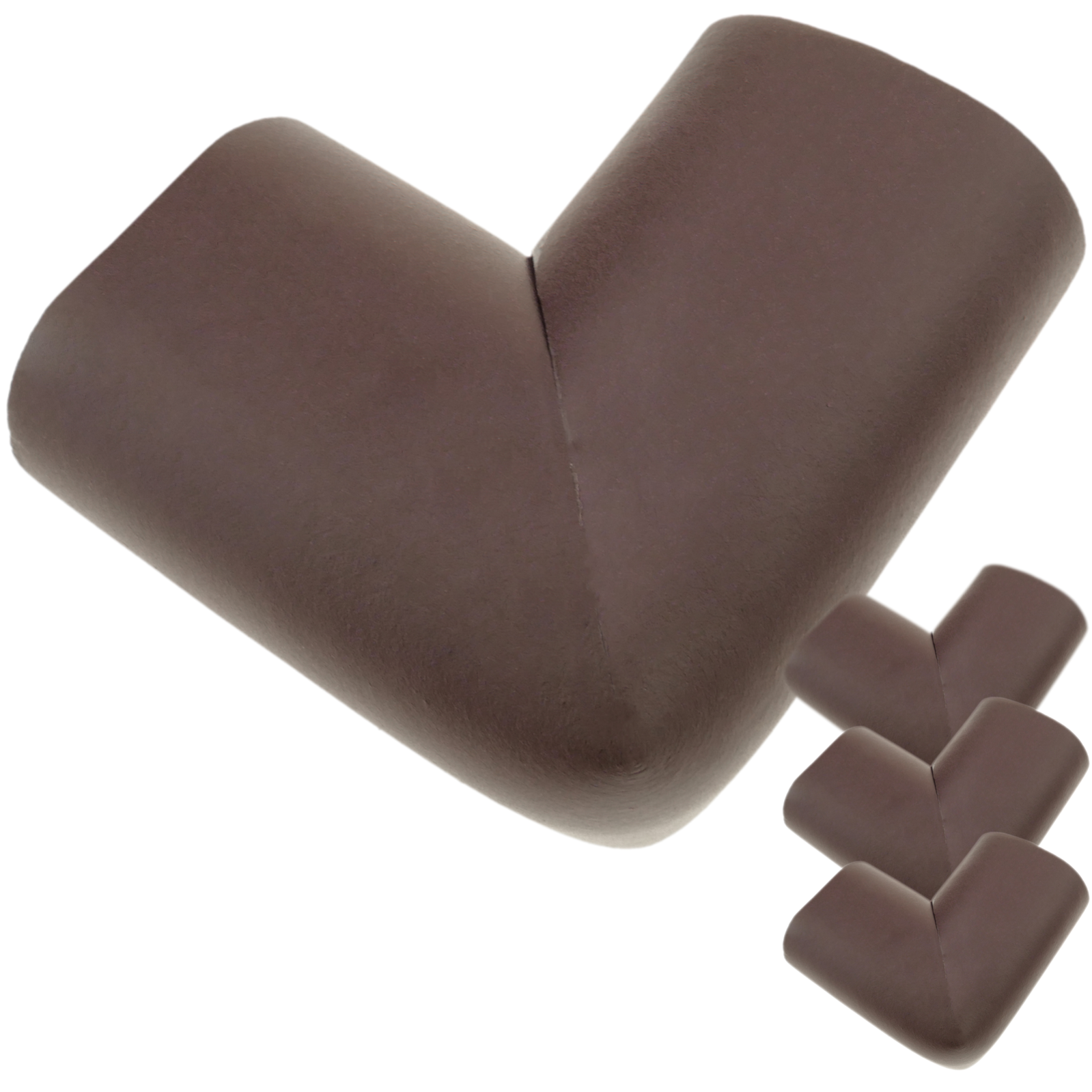 Garde De Securite Pour Enfants Pour Meubles Coins Ou Tables 4 Unites Marron Leroy Merlin