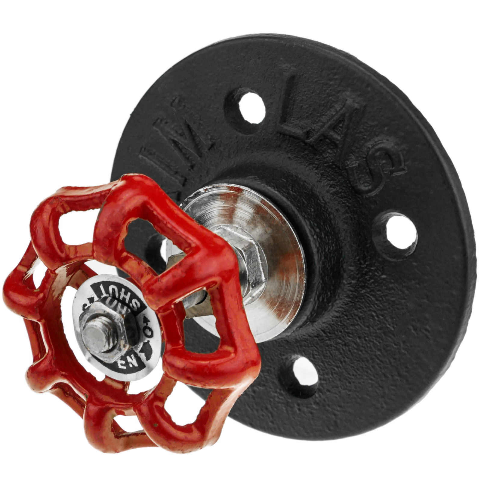 Portemanteau et PorteServiettes en acier avec 1 crochet