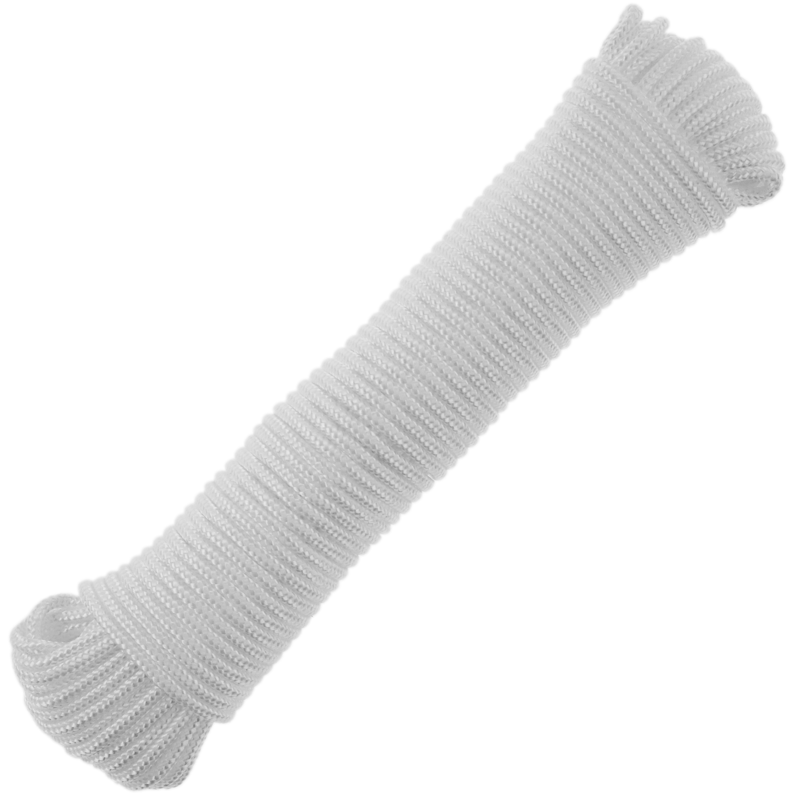 Corda Intrecciata In Polipropilene 10 Mm X 100 M, Colore Arancione, Galleggiante E Resistente All'acqua, Per Uso Generico