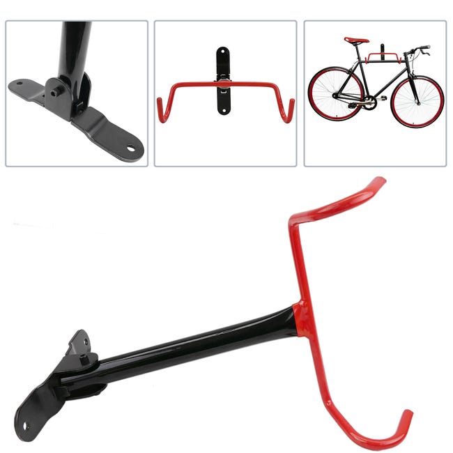 Crochet double pour le rangement des accessoires vélo