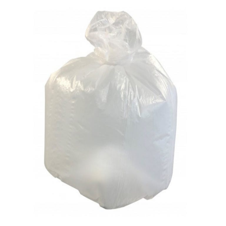 Sac poubelle Powersterko HDPE T10 50x55cm 25L blanc, Sacs poubelle, Gestion des déchets, Produits de l'installation