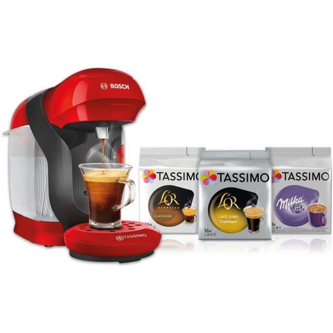 Bosch Machine à Café Tassimo Style, TAS1103, plu…