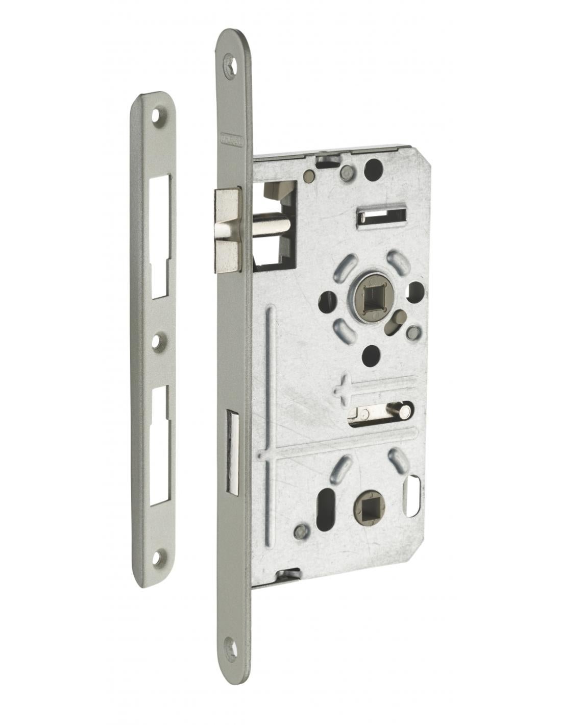 Serratura A Incassopatent Per Bagno E Camera Da Letto, Entrata 5 Cm Interasse 90 Mm 82618476