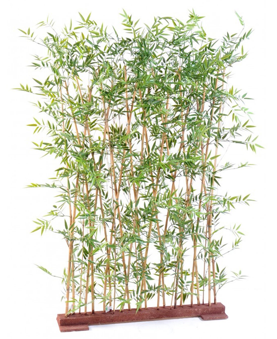 Plante Artificielle Haute Gamme Spécial Extérieur/ Haie Artificielle Bambou  Coloris Vert - Dim : 190 X 35 X 110 Cm