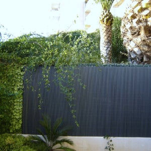 Catral - Canisse pvc essential recycane Anthracite - L.3 x H.1 m - Jardiland