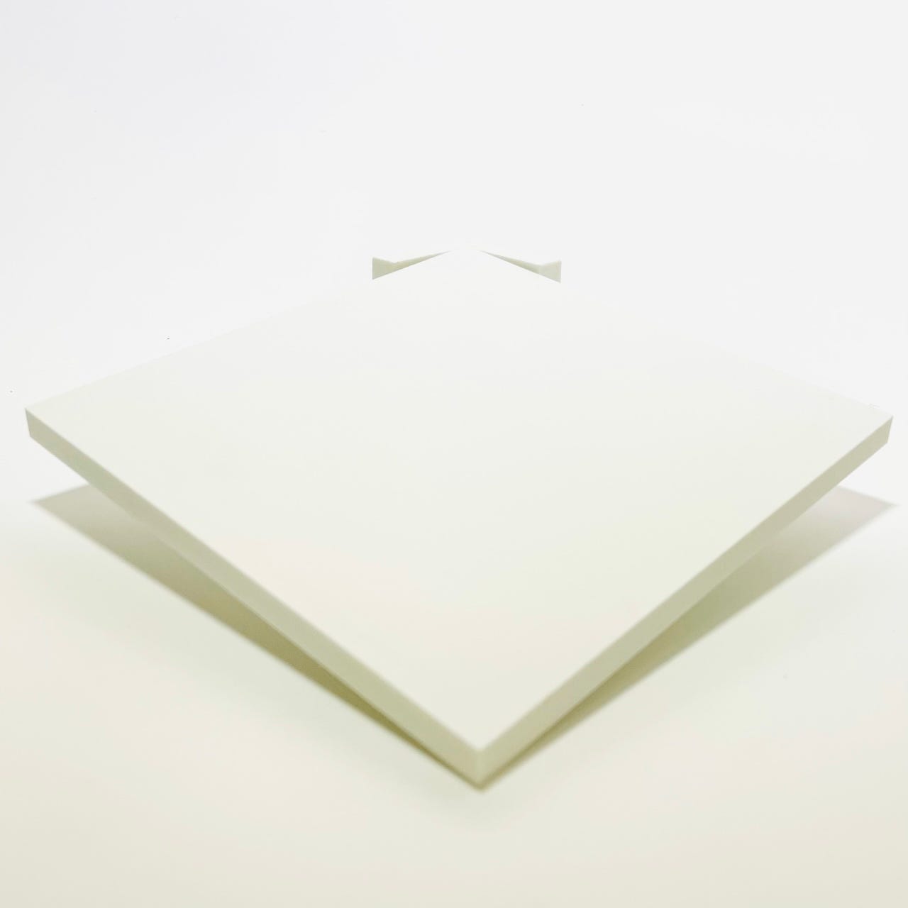 Pannello Forex PVC bianco Sp. 10 mm x 50 x 50 cm
